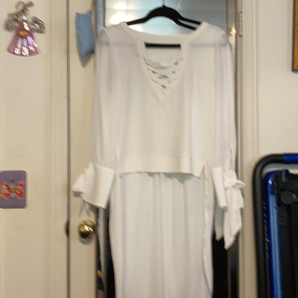 High low blouse